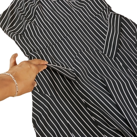 New York & Company Pin Stripe Dress - Picture 7 of 13